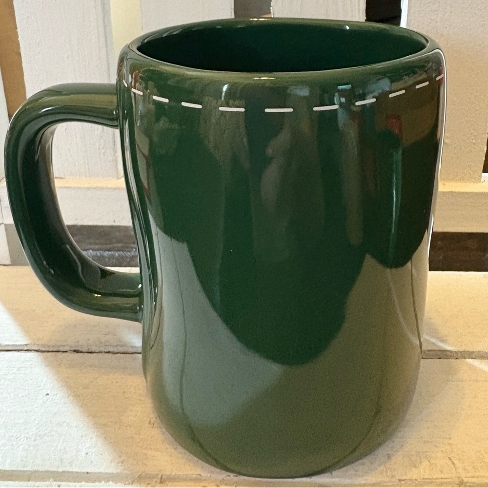 Rae Dunn Green 'Under the Mistletoe' Mug - Picture 3 of 3